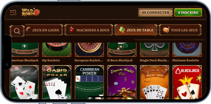 Jeux de Table Classiques sur Wild Robin 